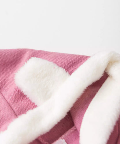 Conjunto de Frio para Bebê Menina Gatinhos Rosa