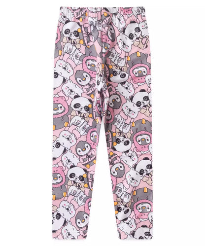 Conjunto de Frio para Bebê Menina Pinguim Marrom