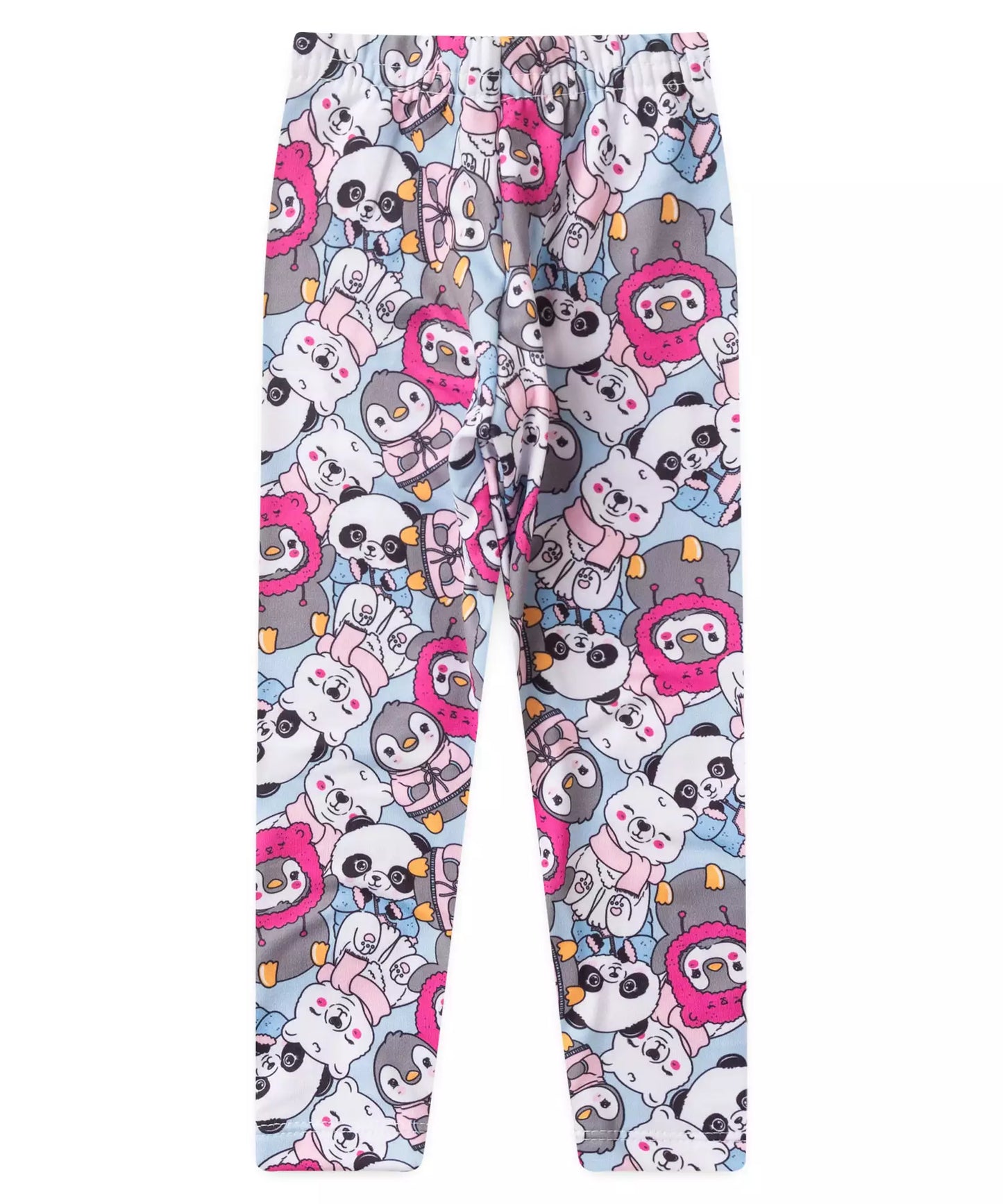 Conjunto de Frio para Bebê Menina no Pinguim Rosa
