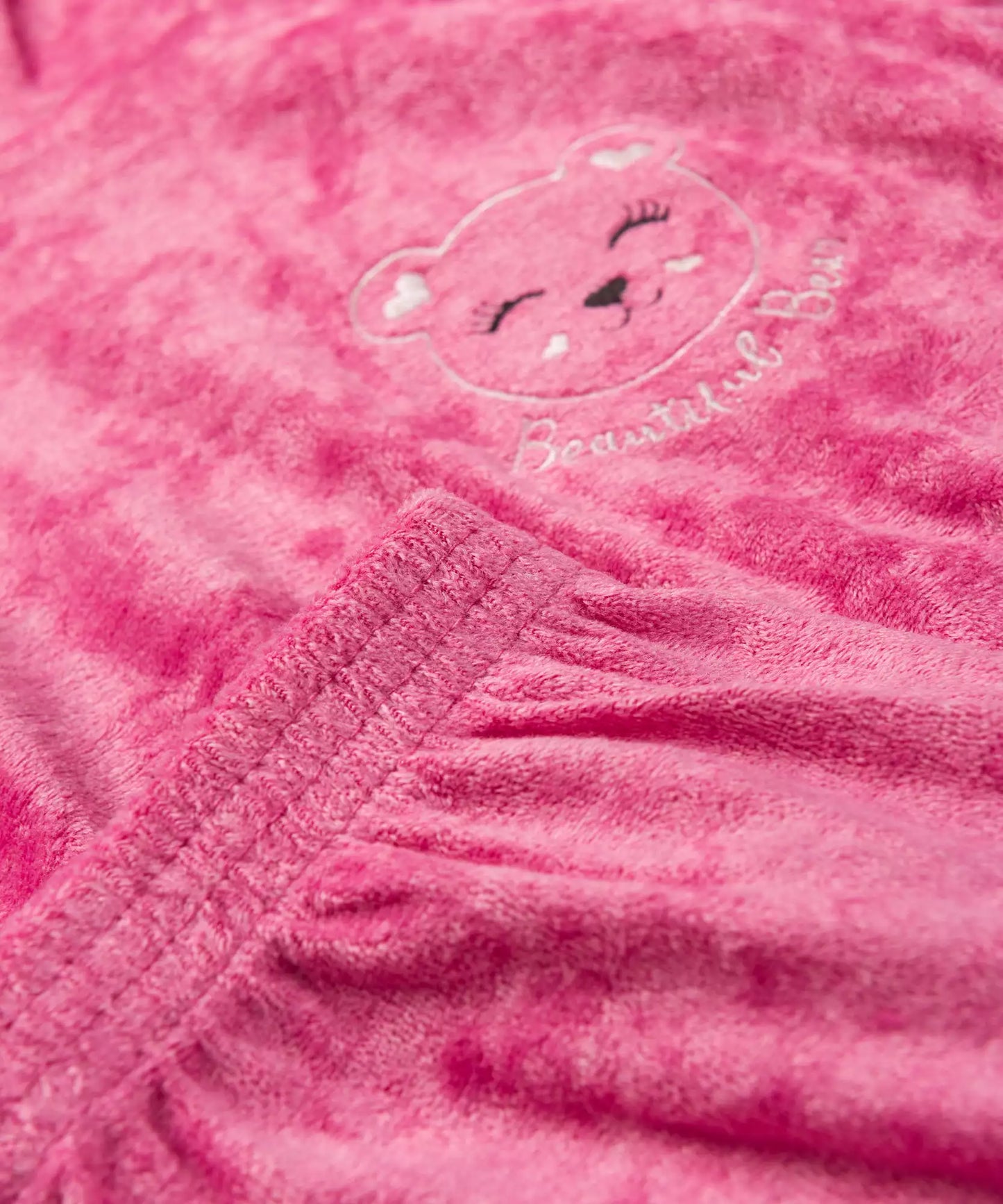 Conjunto de Frio Bebê Menina Ursinho em Pink
