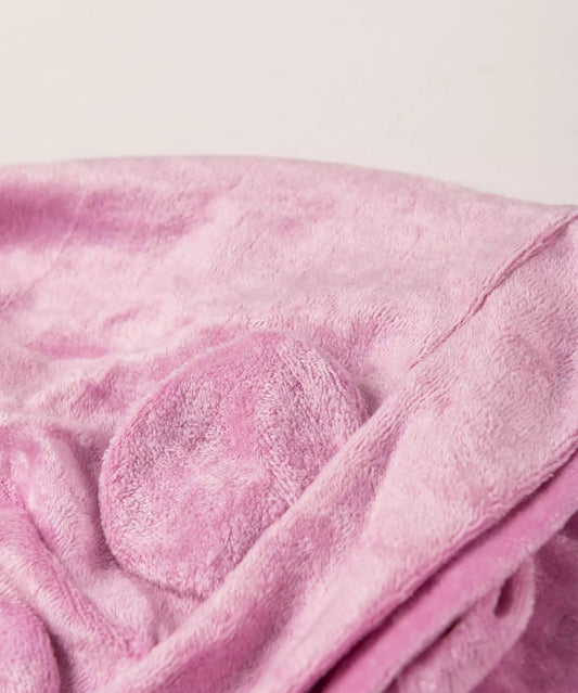 Conjunto de Frio Bebê Menina Ursinho no Rosa