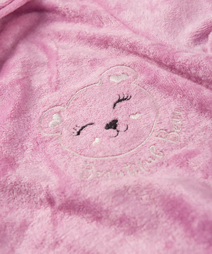 Conjunto de Frio Bebê Menina Ursinho no Rosa