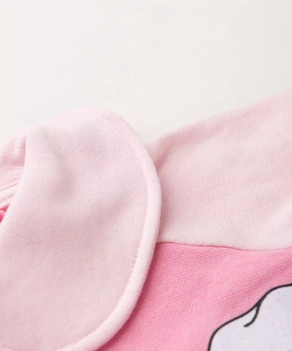 Conjunto de Frio para Bebê Menina no Ursinho Rosa
