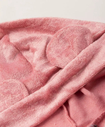 Conjunto de Frio para Bebê Menina Ursinho Salmão