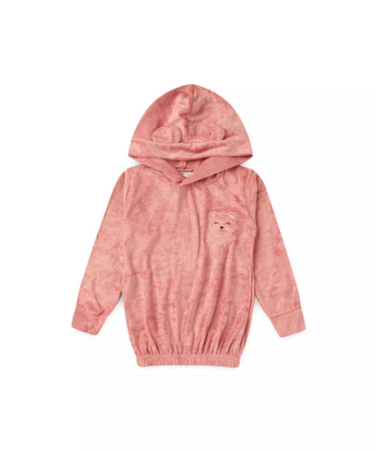 Conjunto de Frio para Bebê Menina Ursinho Salmão