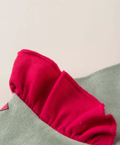 Conjunto de Frio para Bebê Menina Ursinho em Verde