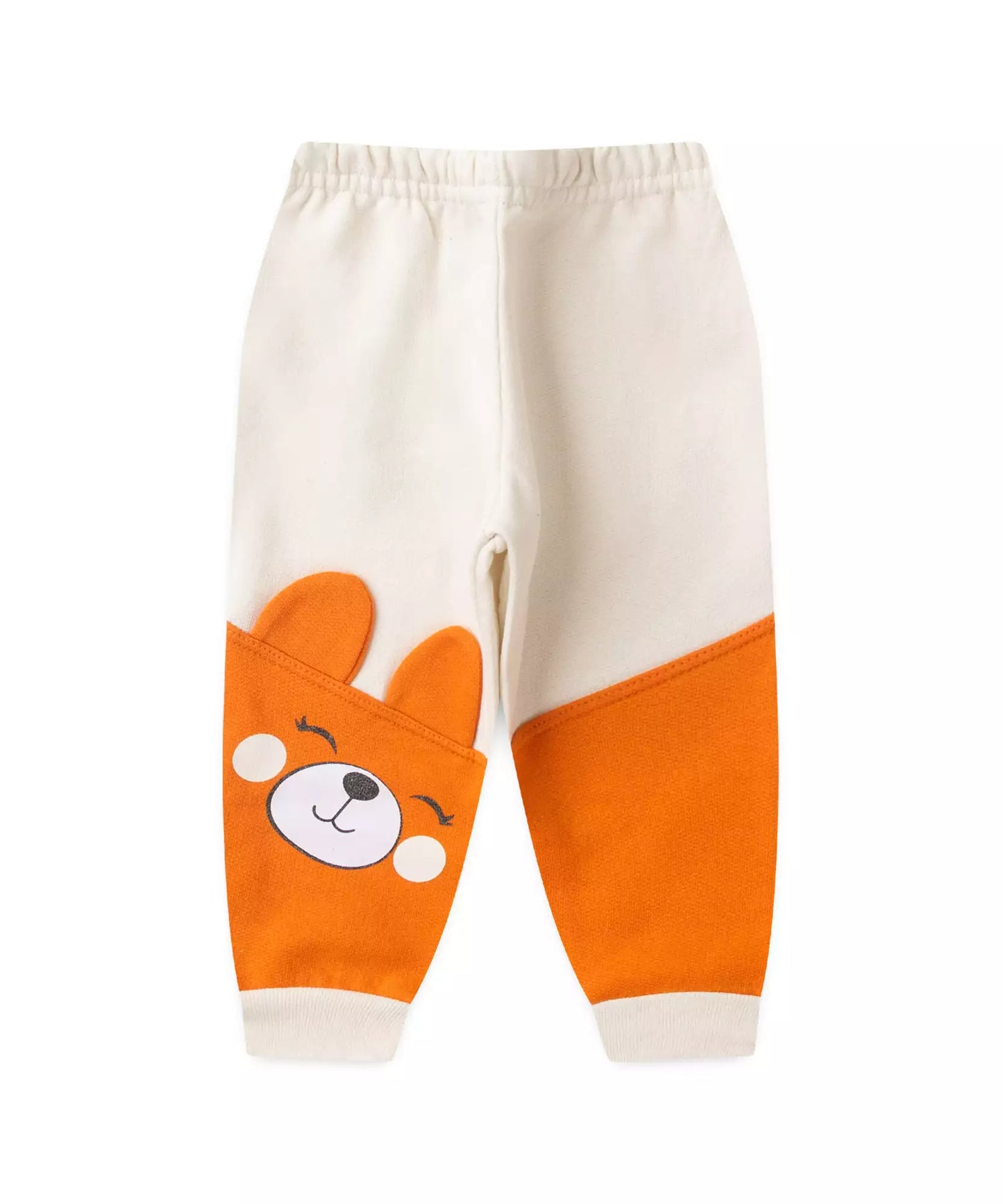 Conjunto de Frio para Bebê Menina Urso Marfim