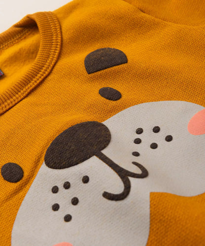 Conjunto de Frio para Bebê Menino Cachorrinho Amarelo