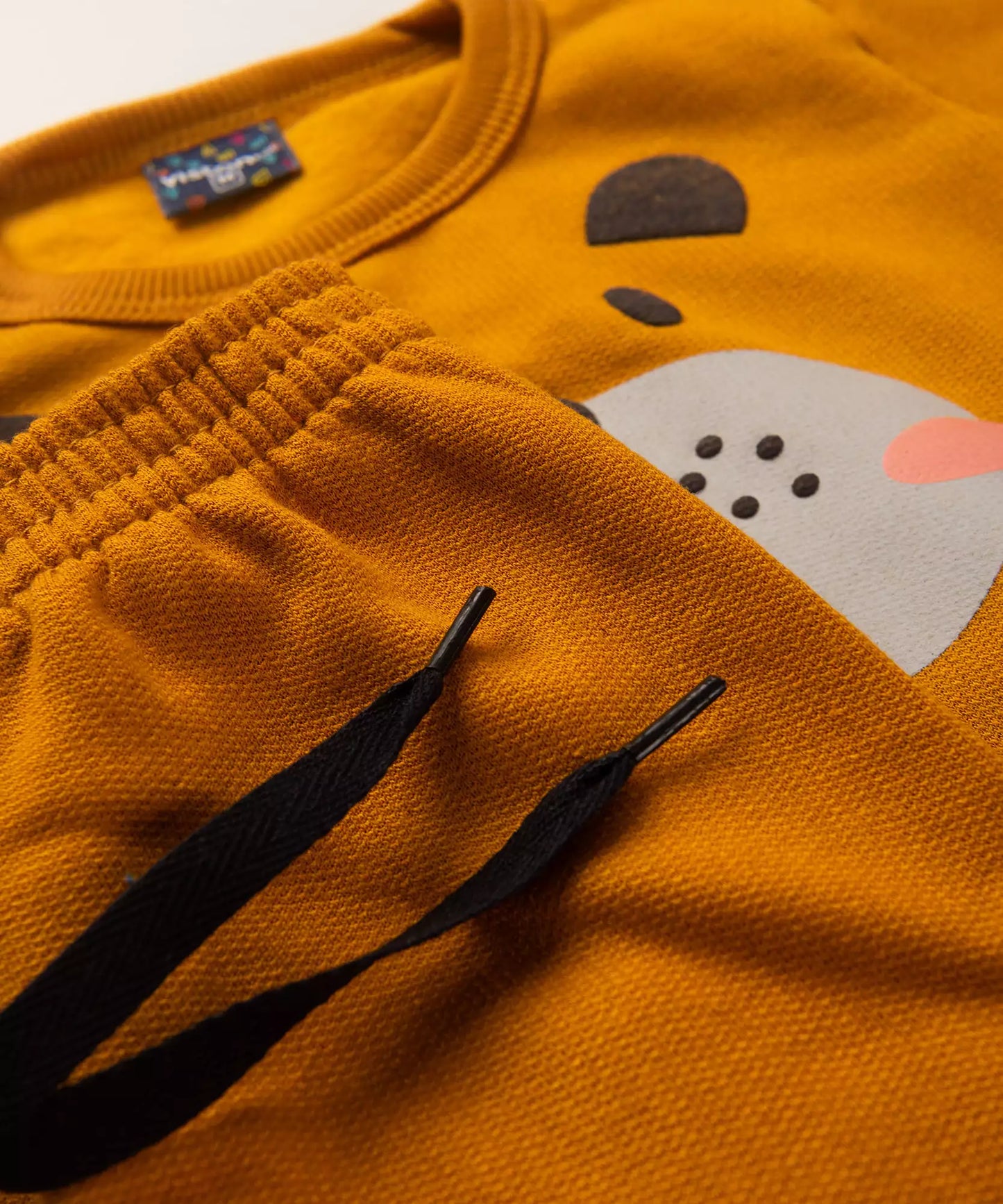 Conjunto de Frio para Bebê Menino Cachorrinho Amarelo