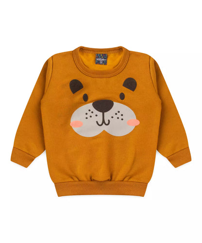 Conjunto de Frio para Bebê Menino Cachorrinho Amarelo