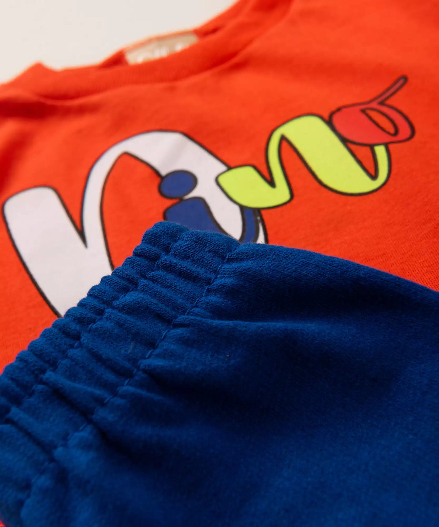 Conjunto de Frio para Bebê Menino Dinossauro Laranja