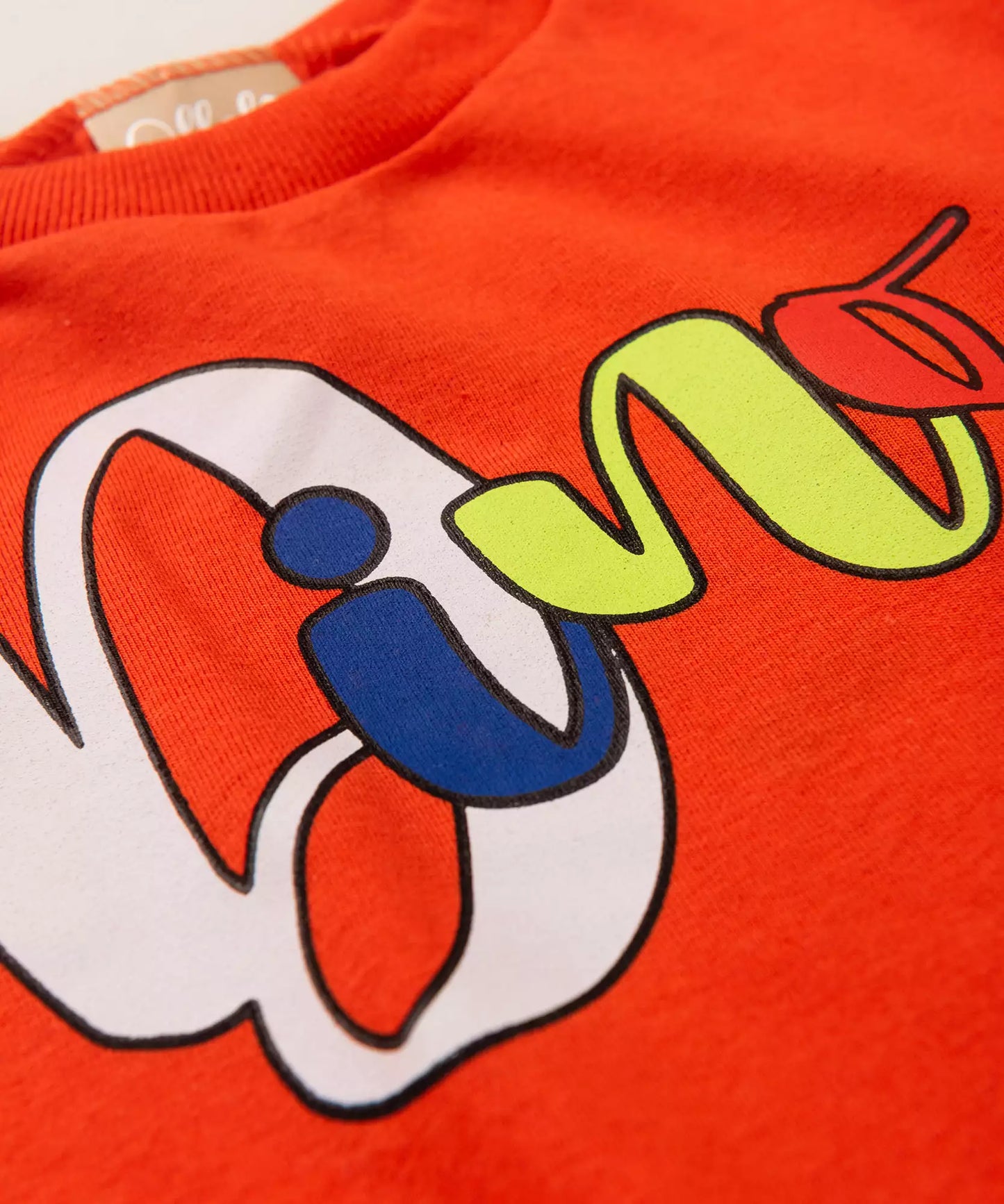 Conjunto de Frio para Bebê Menino Dinossauro Laranja