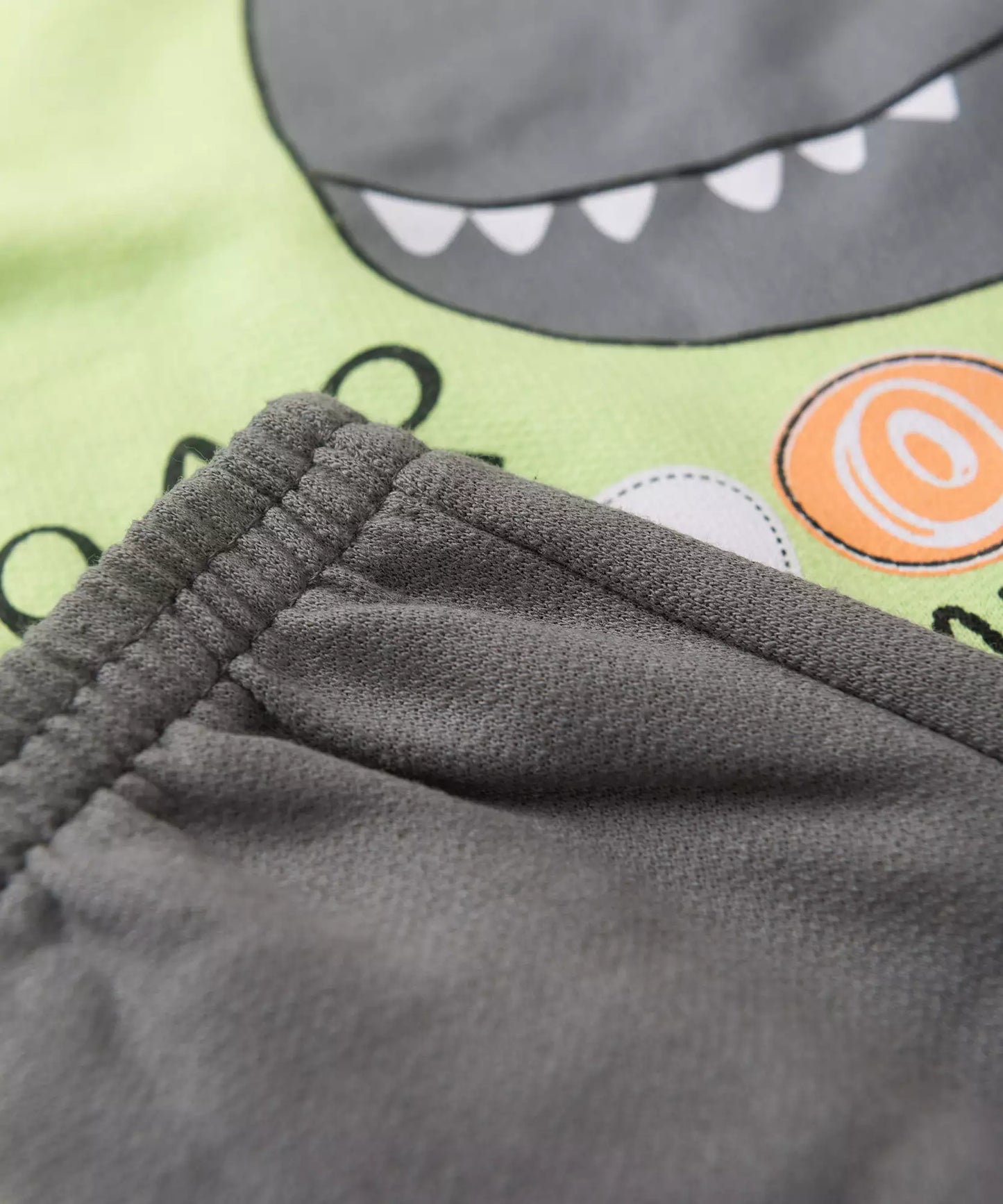 Conjunto de Frio para Bebê Menino Dinossauro Verde