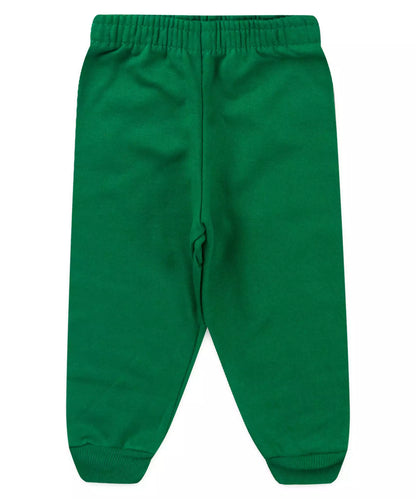 Conjunto de Frio para Bebê Menino Leãozinho Verde