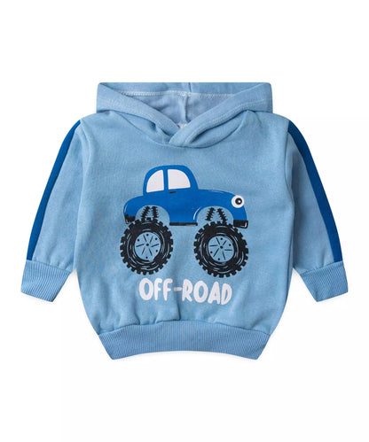 Conjunto de Frio para Bebê Menino Off Road Azul