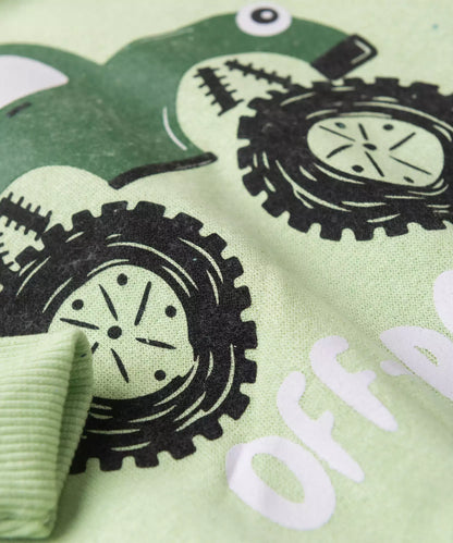 Conjunto de Frio para Bebê Menino Off Road Verde