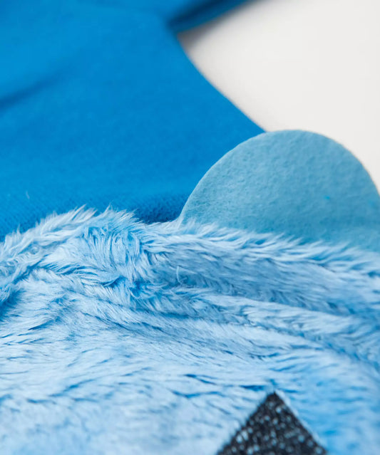 Conjunto de Frio para Bebê Menino Tigre Fofo Azul