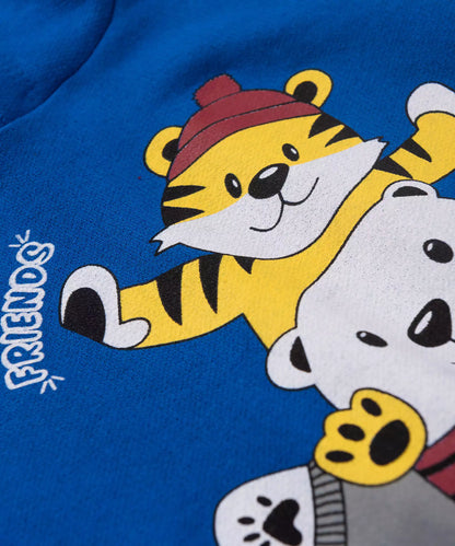 Conjunto de Frio para Bebê Menino Ursinho Marinho