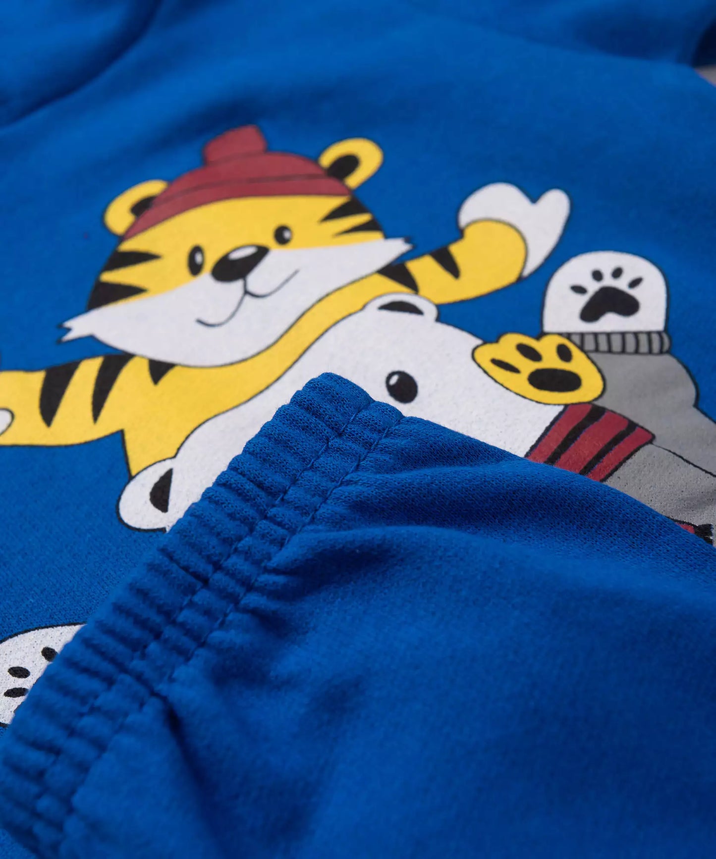 Conjunto de Frio para Bebê Menino Ursinho Marinho