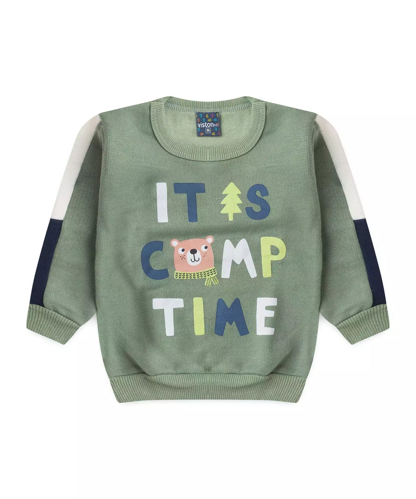 Conjunto de Frio para Bebê Menino Ursinho Verde