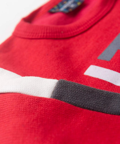 Conjunto de Frio para Bebê Menino Ursinho Vermelho