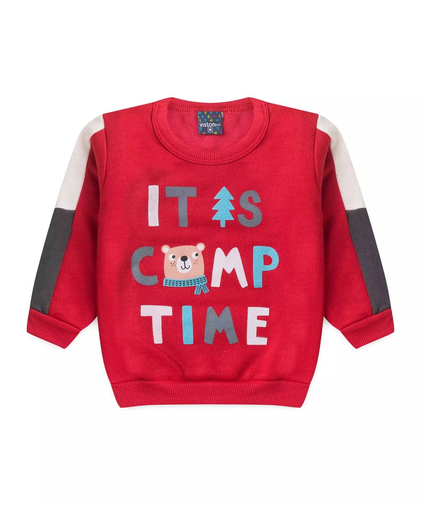 Conjunto de Frio para Bebê Menino Ursinho Vermelho