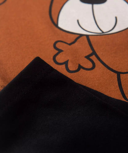 Conjunto de Frio para Bebê Menino Ursinhos Marrom