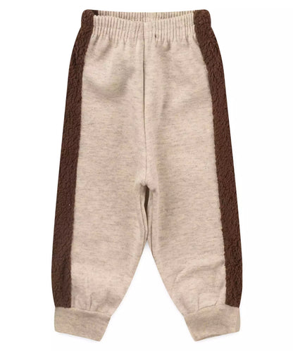 Conjunto de Frio para Bebê Menino Urso Mescla