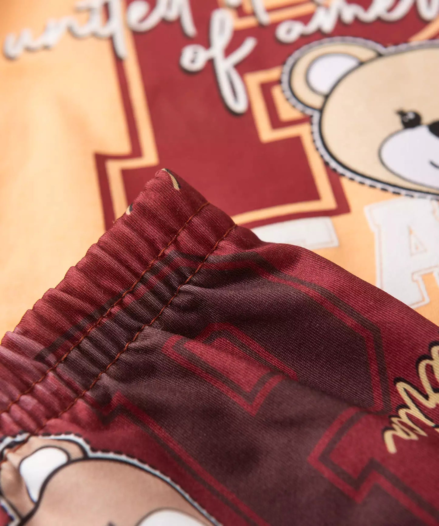 Conjunto de Frio para Menina Bear Bege