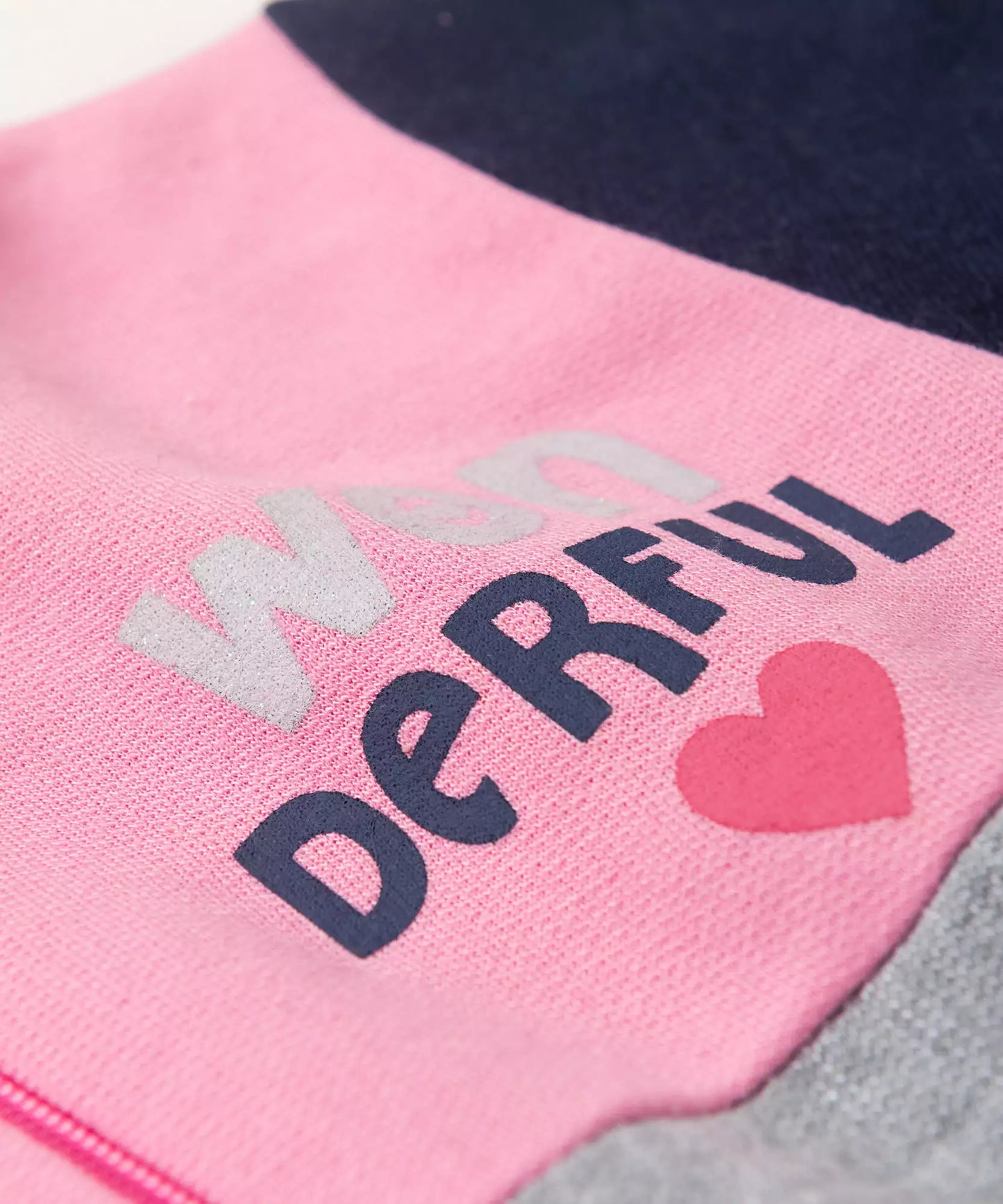 Conjunto de Frio para Menina Estampado com Capuz Rosa