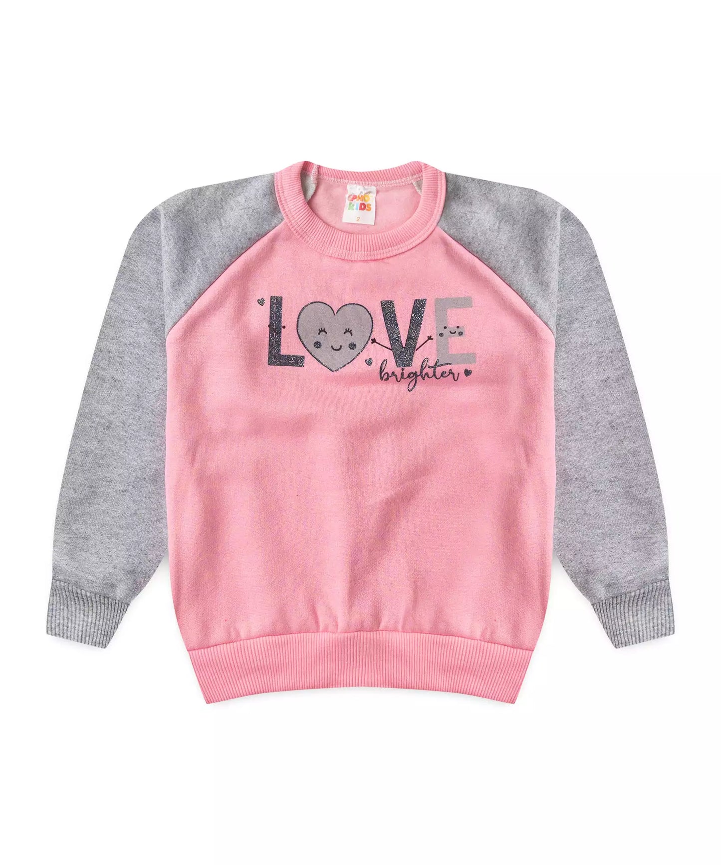 Conjunto de Frio para Menina Love Pink