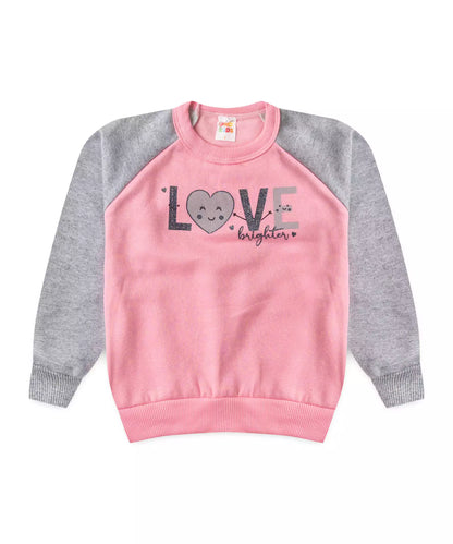 Conjunto de Frio para Menina Love Pink
