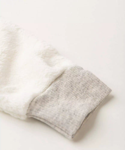 Conjunto de Frio para Menina Ursinho Carinhoso Mescla