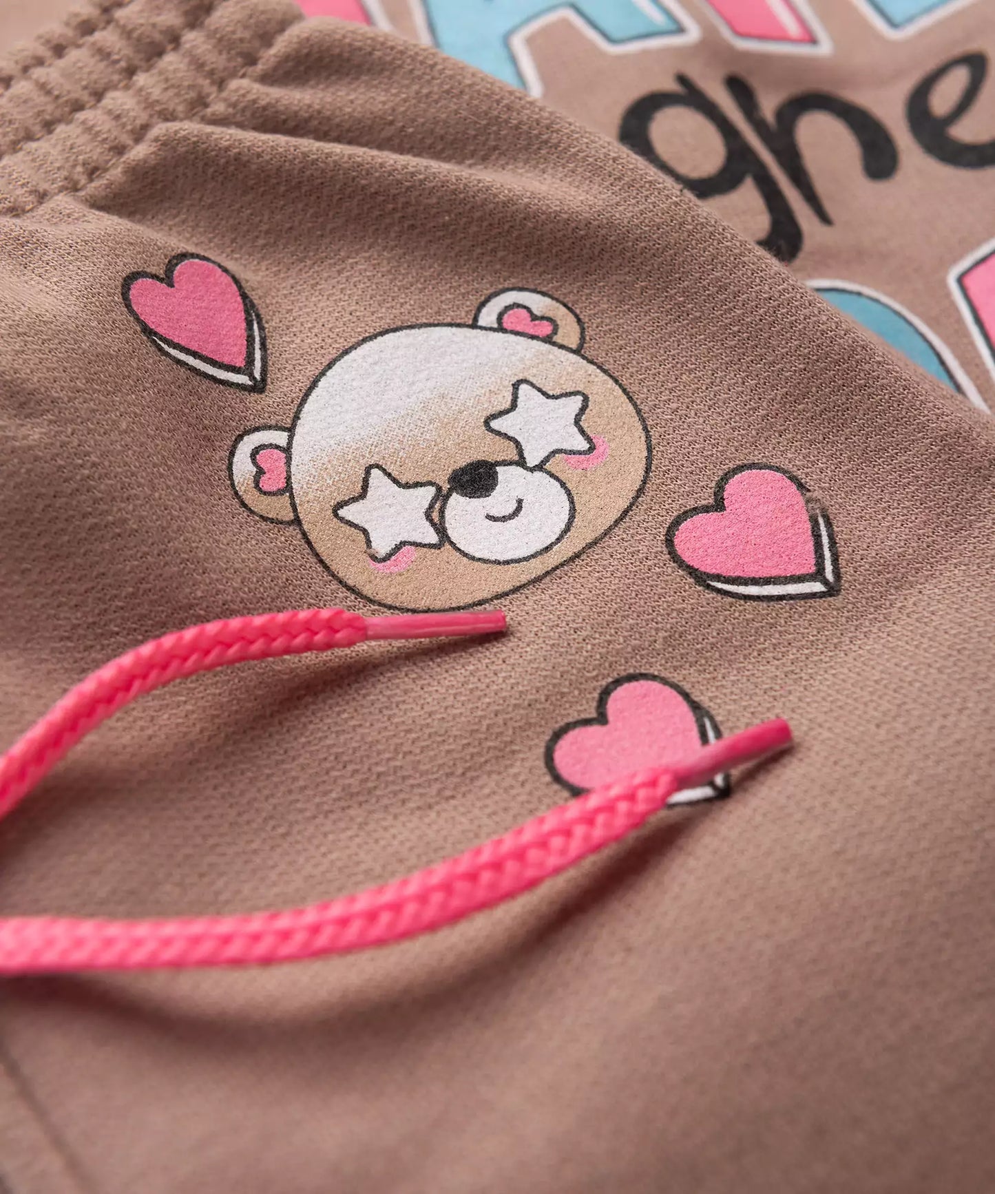 Conjunto de Frio para Menina Urso Bege