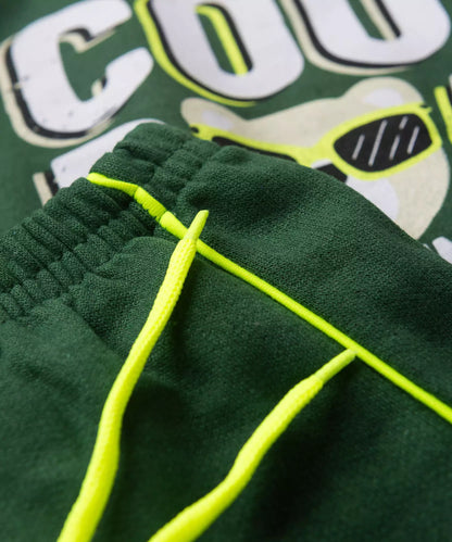 Conjunto de Frio para Menino Cool Bear Verde