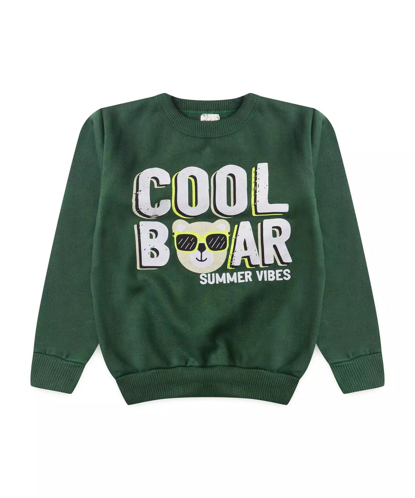 Conjunto de Frio para Menino Cool Bear Verde