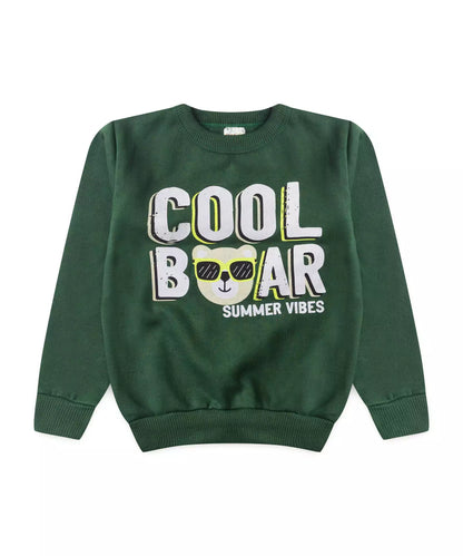 Conjunto de Frio para Menino Cool Bear Verde
