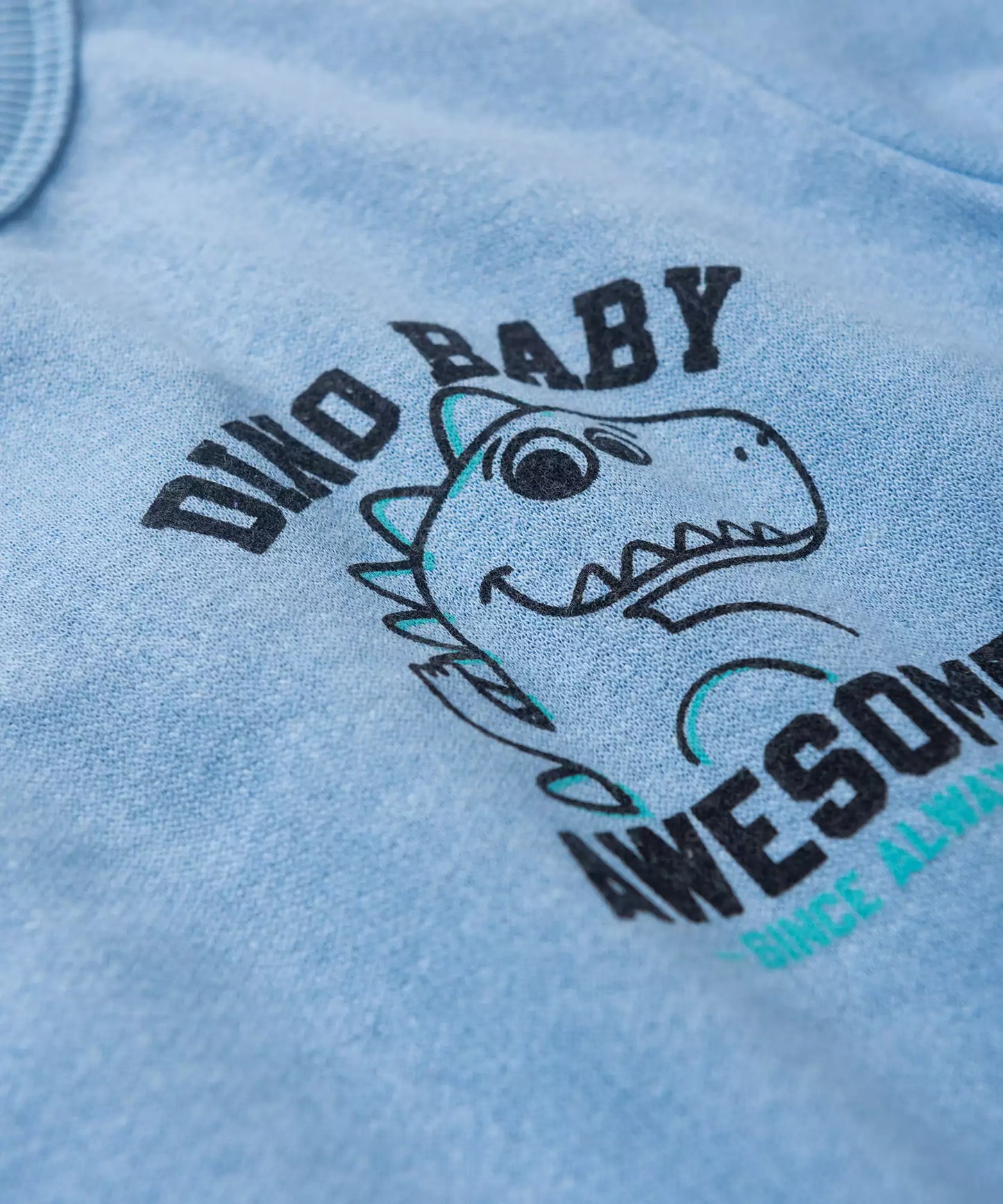 Conjunto de Frio para Menino Dino Baby Azul