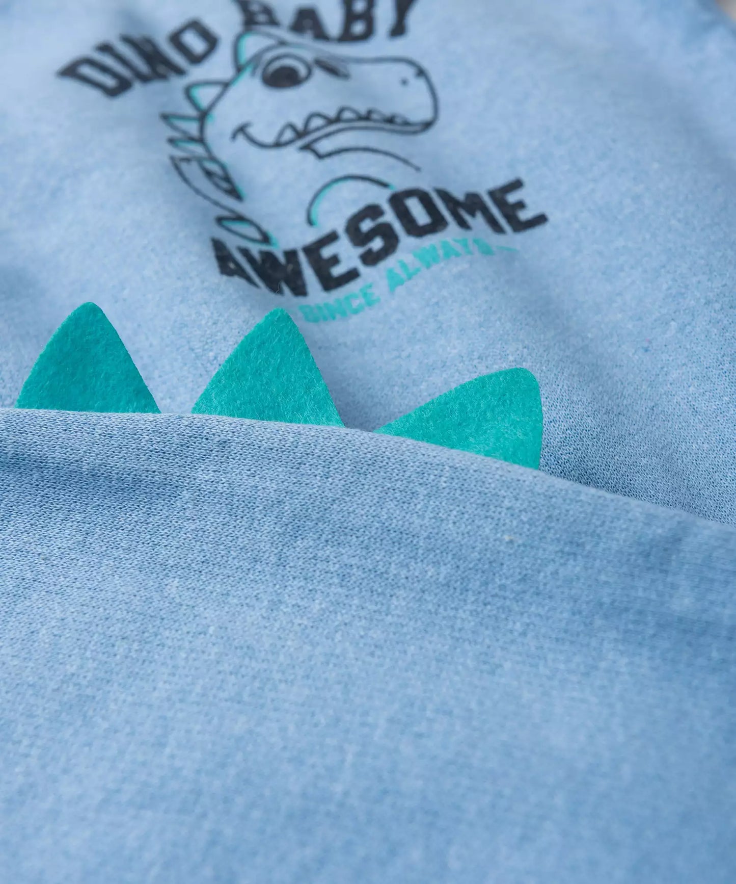 Conjunto de Frio para Menino Dino Baby Azul