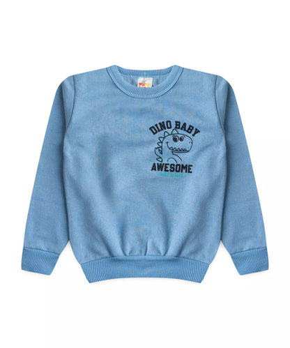 Conjunto de Frio para Menino Dino Baby Azul