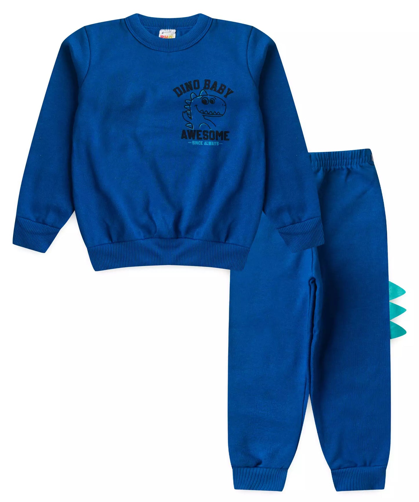 Conjunto de Frio para Menino Dino Baby Marinho