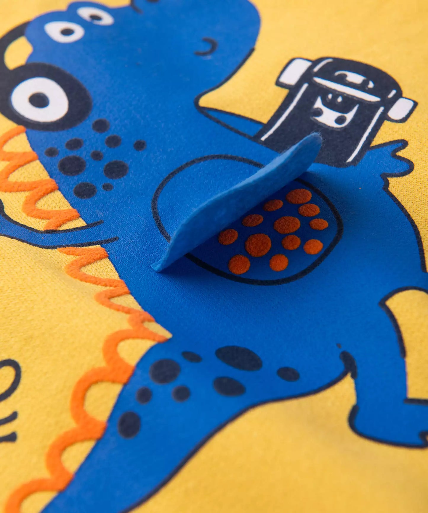 Conjunto de Frio para Menino Dino Bege