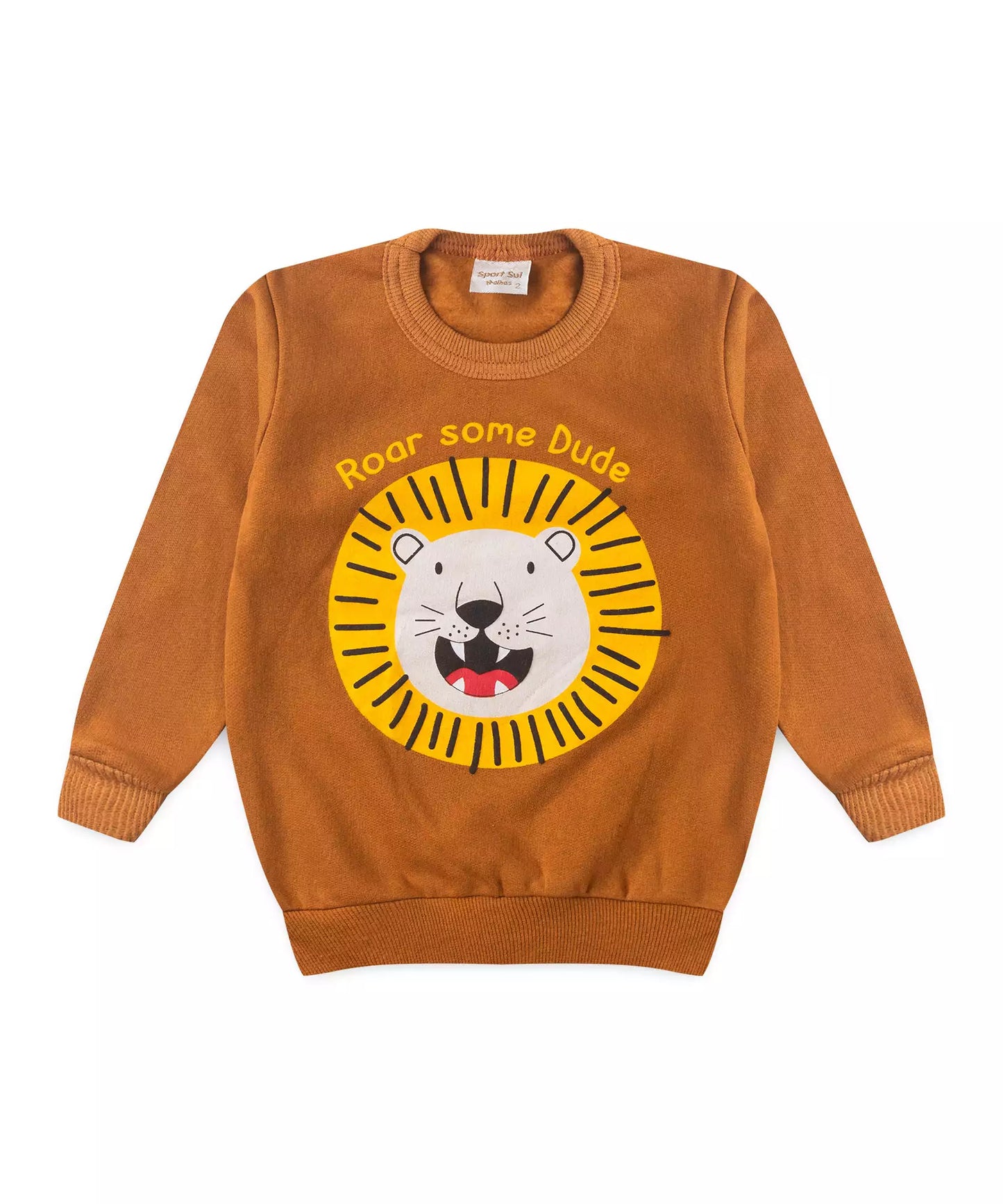 Conjunto de Frio para Menino Lion Marrom