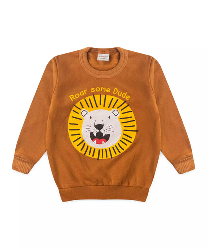 Conjunto de Frio para Menino Lion Marrom