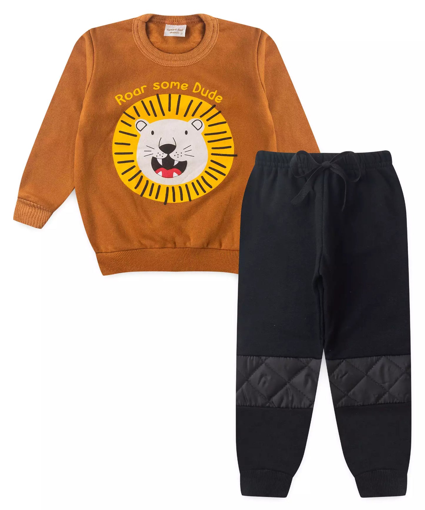 Conjunto de Frio para Menino Lion Marrom