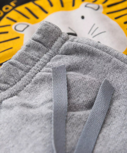 Conjunto de Frio para Menino Lion Preto