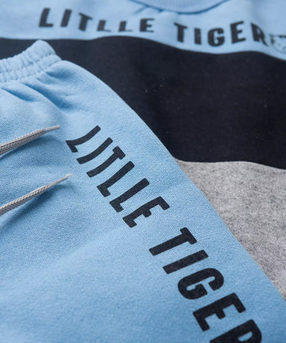 Conjunto de Frio para Menino Little Tiger Azul