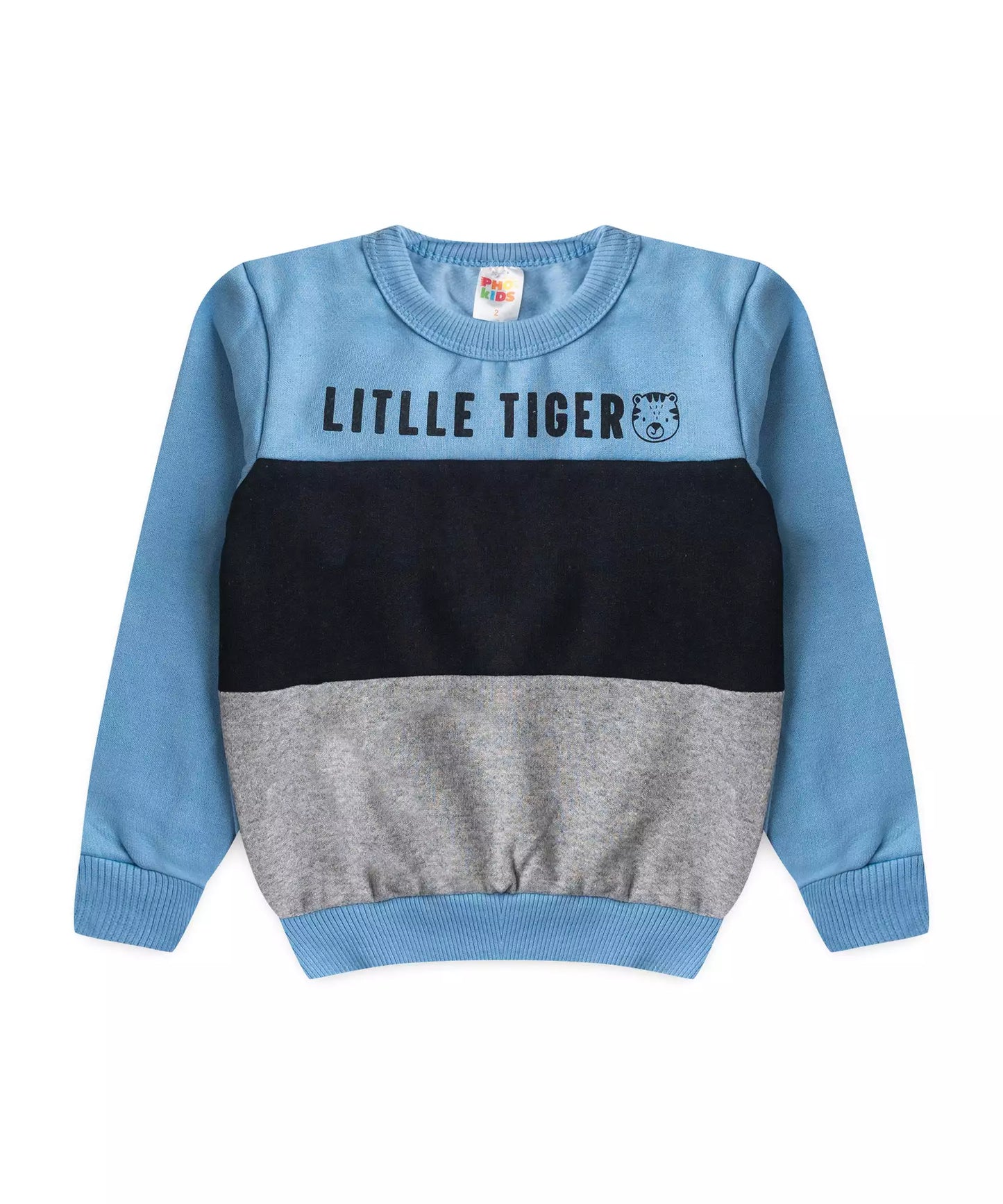 Conjunto de Frio para Menino Little Tiger Azul