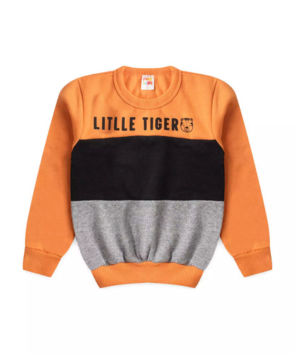 Conjunto de Frio para Menino Little Tiger Laranja