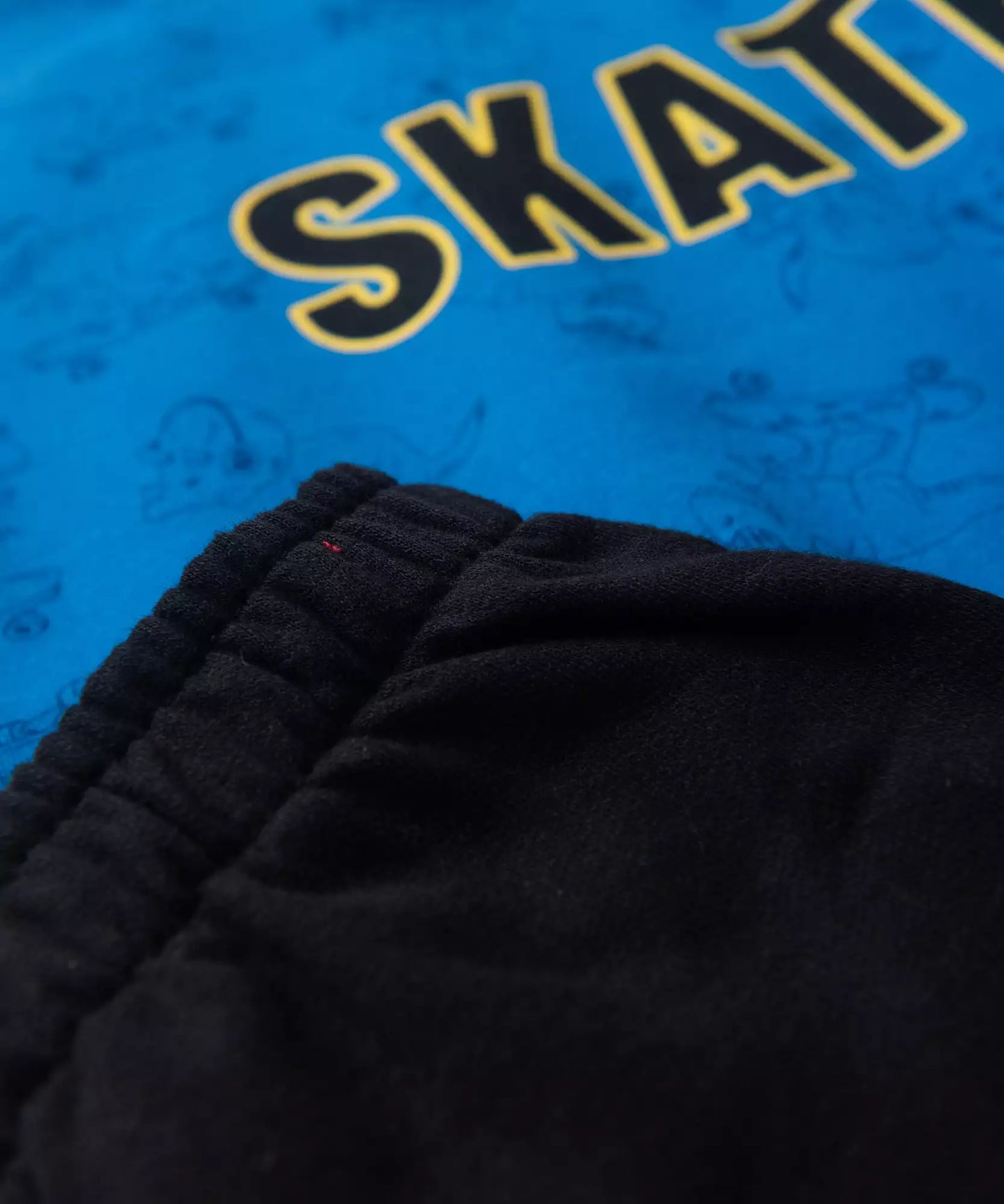 Conjunto de Frio para Menino Skate Azul